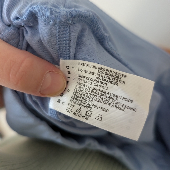 Dunning Golf Kelly Freesia Blue Golf Tennis Pickleball Skort Size XS - Picture 8 of 10